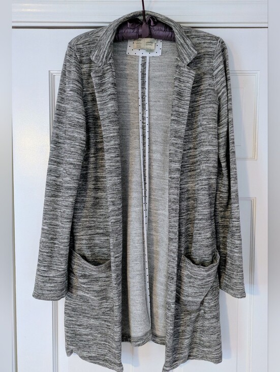 Anthropologie Sweaters - Anthropologie Sweatshirt Blazer.